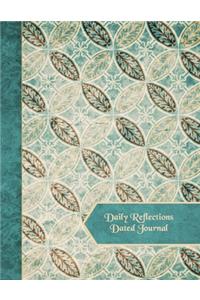 Daily Reflections Dated Journal