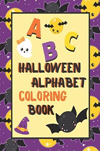 Halloween Alphabet Coloring Book