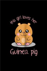 this girl loves her guinea pig