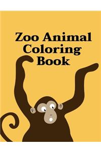 Zoo Animal Coloring Book