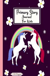 Primary Story Journal For Kids-Unicorn
