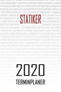 Statiker - 2020 Terminplaner