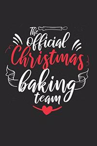 Official Christmas baking team baking Christmas