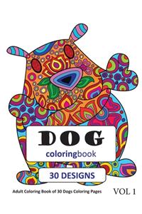 Dogs Coloring Book