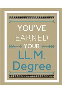 You've earned your LL.M. Degree