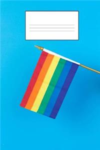 Pride Blank Paper Book - The Rainbow Flag