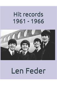 Hit records 1961 - 1966