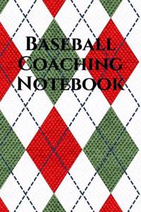 Baseball Coach Notebook