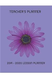 Teacher's Planner 2019-2020 Lesson Planner