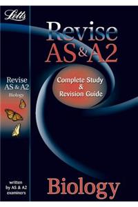 Letts Revise as & A2 Complete Study & Revision Guide: Biology