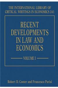 Recent Developments in Law and Economics