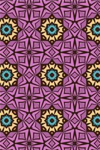 Geometric Pattern Journal - 210 Page Blank Lined Journal - 9
