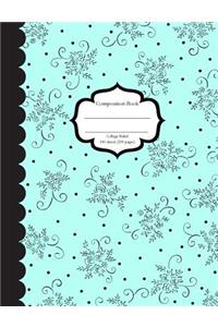 Composition Book College Ruled 100 Sheets (200 Pages)