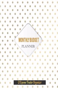 Monthly Budget Planner & Expense Tracker Organizer