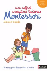 Mon coffret premieres lectures Montessori/Mina est malade