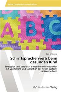 Schriftspracherwerb Beim Gesunden Kind