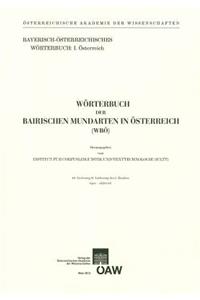 Worterbuch Der Bairischen Mundarten in Osterreich (Wbo) / Worterbuch Der Bairischen Mundarten in Osterreich 40. Lieferung (8. Lieferung Des 5. Bandes)
