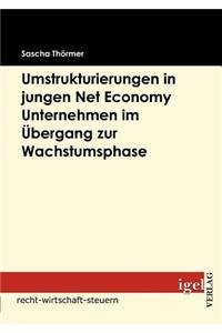 Notwendigkeit von Umstrukturierungen in Net Economy Unternehmen im Übergang zwischen Gründungs- und Wachstumsphase