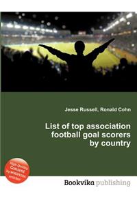 List of Top Association Football Goal Scorers by Country