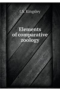 Elements of Comparative Zoology