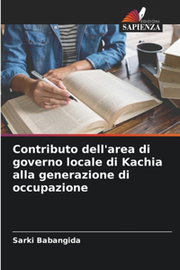 Contributo dell'area di governo locale di Kachia alla generazione di occupazione