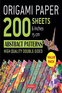 Origami Paper 200 sheets Abstract Patterns 6