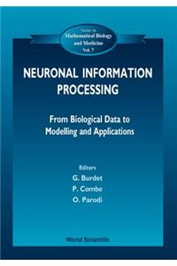 Neuronal Information Processing, from Biological Data to Modelling and Application