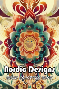 Nordic Designs Boho Coloring Book