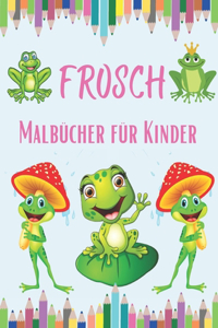 Frosch Malbücher für Kinder