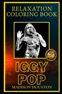 Iggy Pop Relaxation Coloring Book