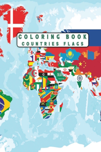 countries flags Coloring Book