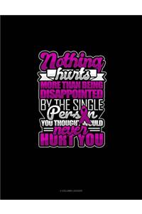 Nothing Hurts More Than Being Disappointed By The Single Person You Thought Would Never Hurt You