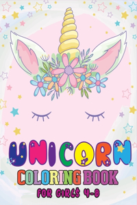 Unicorn Coloring Book for Girls 4-8