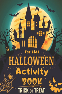 Halloween Activity Book for Kids