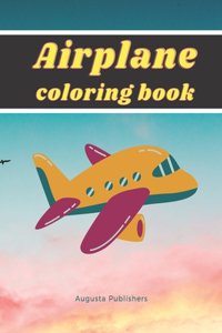 Airplane Coloring Book