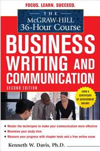 McGraw-Hill 36-Hour Course in Business Writing and Communication, Second Edition