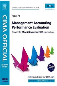 Cima Official Learning System Management Accounting - Performance Evaluation