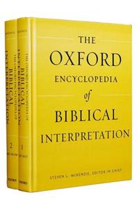 Oxford Encyclopedia of Biblical Interpretation