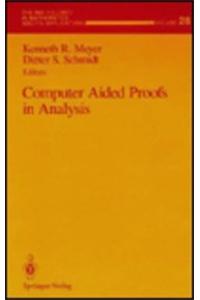 COMPUTER AIDED PROOFS IN ANALYSIS