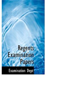 Regents Examination Papers