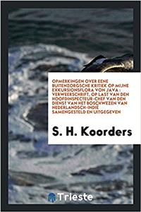 OPMERKINGEN OVER EENE BUITENZORGSCHE KRI