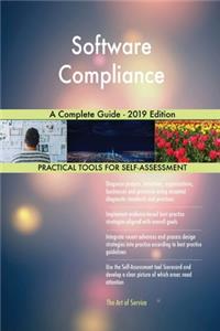 Software Compliance A Complete Guide - 2019 Edition