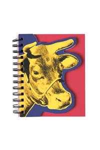 Andy Warhol Cow Layered Journal