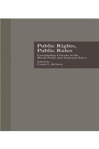 Public Rights, Public Rules