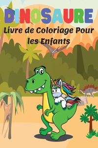 Dinosaure Livre de Coloriage Pour les Enfants