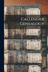 Callender Genealogy