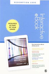 Abnormal Psychology - Interactive eBook