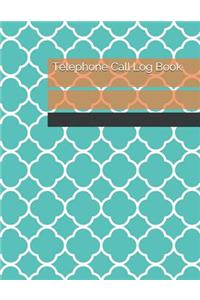 Telephone Call Log Book