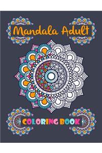Mandala Adult Coloring Book