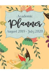 Academic Planner August 2019 - July 2020